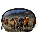 Horses Stampede Nature Running Accessory Pouches (Large)  Back