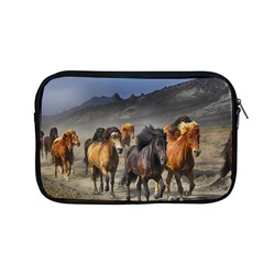 Horses Stampede Nature Running Apple Macbook Pro 13  Zipper Case by Celenk