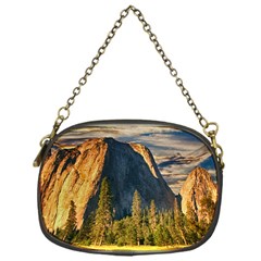 Mountains Landscape Rock Forest Chain Purses (one Side)  by Celenk