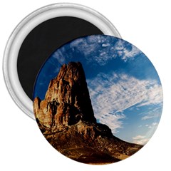 Mountain Desert Landscape Nature 3  Magnets by Celenk