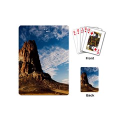 Mountain Desert Landscape Nature Playing Cards (mini)  by Celenk