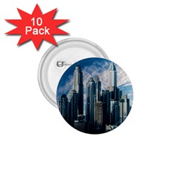 Skyscraper Cityline Urban Skyline 1 75  Buttons (10 Pack) by Celenk