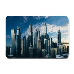 Skyscraper Cityline Urban Skyline Small Doormat  by Celenk