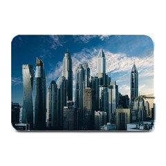 Skyscraper Cityline Urban Skyline Plate Mats by Celenk