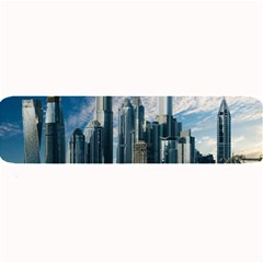 Skyscraper Cityline Urban Skyline Large Bar Mats by Celenk