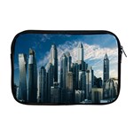 Skyscraper Cityline Urban Skyline Apple MacBook Pro 17  Zipper Case Front