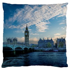 London Westminster Landmark England Large Cushion Case (one Side) by Celenk