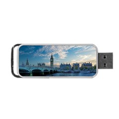 London Westminster Landmark England Portable Usb Flash (one Side) by Celenk