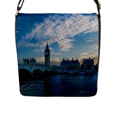 London Westminster Landmark England Flap Messenger Bag (l) 