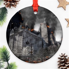 Apocalypse War Armageddon Ornament (round) by Celenk