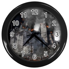 Apocalypse War Armageddon Wall Clocks (black) by Celenk