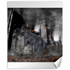 Apocalypse War Armageddon Canvas 16  X 20   by Celenk