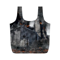 Apocalypse War Armageddon Full Print Recycle Bags (m)  by Celenk