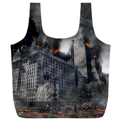 Apocalypse War Armageddon Full Print Recycle Bags (l)  by Celenk