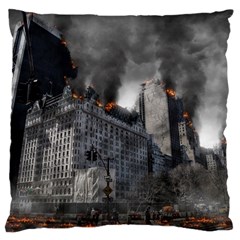 Apocalypse War Armageddon Large Flano Cushion Case (one Side) by Celenk