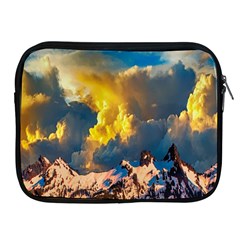 Mountains Clouds Landscape Scenic Apple Ipad 2/3/4 Zipper Cases by Celenk