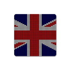 Union Jack Flag British Flag Square Magnet by Celenk