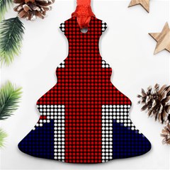 Union Jack Flag British Flag Ornament (christmas Tree)  by Celenk