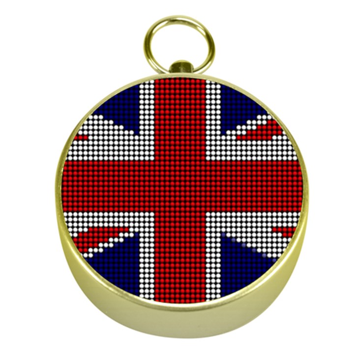 Union Jack Flag British Flag Gold Compasses