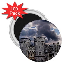 Castle Building Architecture 2 25  Magnets (100 Pack)  by Celenk