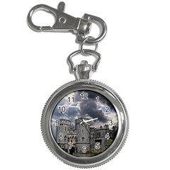 Castle Building Architecture Key Chain Watches by Celenk