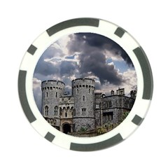 Castle Building Architecture Poker Chip Card Guard