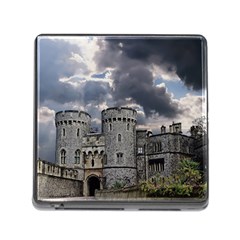 Castle Building Architecture Memory Card Reader (square) by Celenk