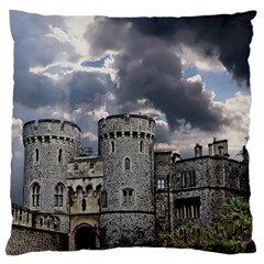 Castle Building Architecture Large Cushion Case (one Side) by Celenk