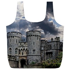 Castle Building Architecture Full Print Recycle Bags (l)  by Celenk