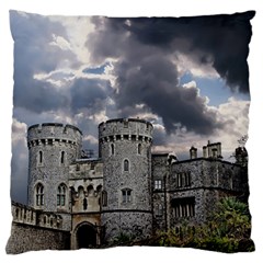 Castle Building Architecture Large Flano Cushion Case (two Sides) by Celenk