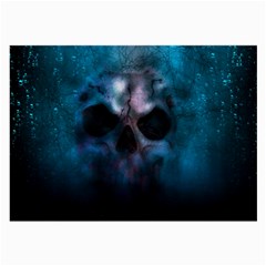 Skull Horror Halloween Death Dead Large Glasses Cloth by Celenk