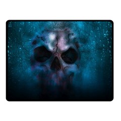 Skull Horror Halloween Death Dead Double Sided Fleece Blanket (small)  by Celenk