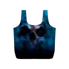 Skull Horror Halloween Death Dead Full Print Recycle Bags (s)  by Celenk