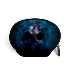 Skull Horror Halloween Death Dead Accessory Pouches (small)  by Celenk