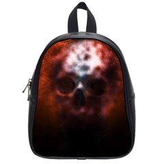 Skull Horror Halloween Death Dead School Bag (small) by Celenk