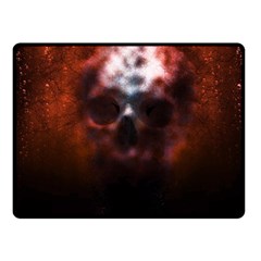 Skull Horror Halloween Death Dead Fleece Blanket (small) by Celenk