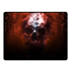 Skull Horror Halloween Death Dead Double Sided Fleece Blanket (small)  by Celenk