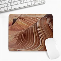 Swirling Patterns Of The Wave Large Mousepads by Celenk