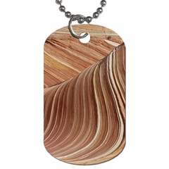 Swirling Patterns Of The Wave Dog Tag (two Sides) by Celenk