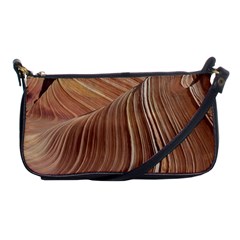 Swirling Patterns Of The Wave Shoulder Clutch Bags by Celenk