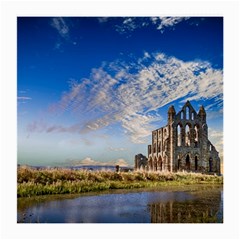 Ruin Church Ancient Architecture Medium Glasses Cloth (2-side) by Celenk