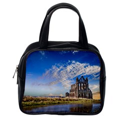 Ruin Church Ancient Architecture Classic Handbags (one Side) by Celenk