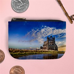 Ruin Church Ancient Architecture Mini Coin Purses by Celenk