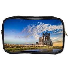 Ruin Church Ancient Architecture Toiletries Bags by Celenk