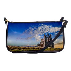 Ruin Church Ancient Architecture Shoulder Clutch Bags by Celenk