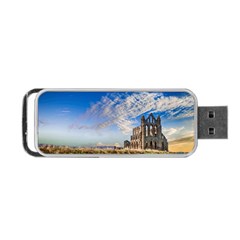 Ruin Church Ancient Architecture Portable Usb Flash (one Side) by Celenk