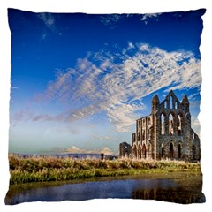 Ruin Church Ancient Architecture Standard Flano Cushion Case (one Side) by Celenk