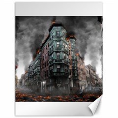 War Destruction Armageddon Disaster Canvas 12  X 16   by Celenk