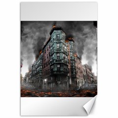 War Destruction Armageddon Disaster Canvas 20  X 30   by Celenk