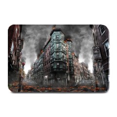 War Destruction Armageddon Disaster Plate Mats by Celenk